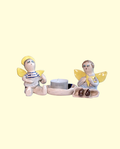 Boy and Girl Angels
