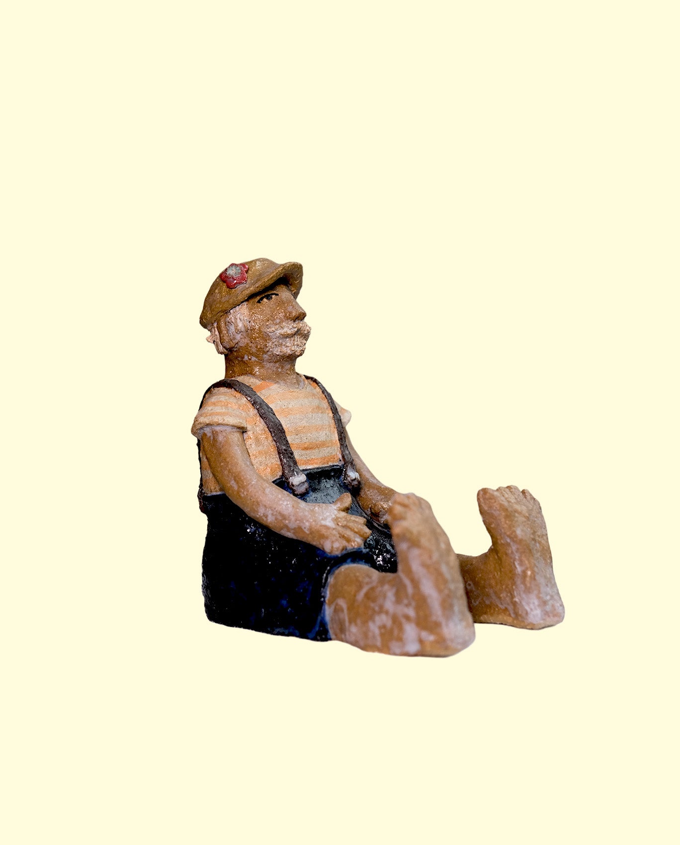 Sitting man